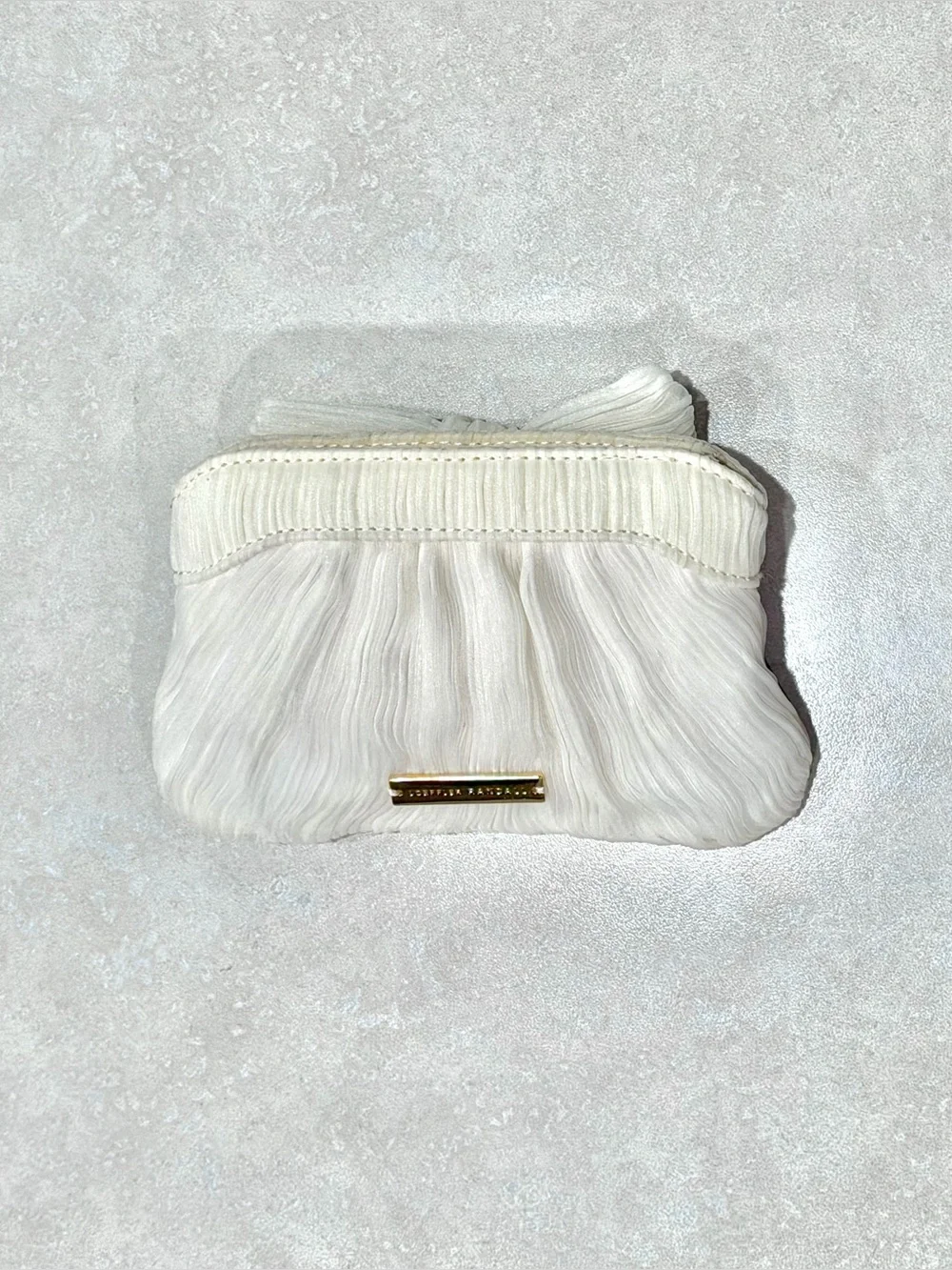 loeffler randall mini pearl rayne bow clutch
